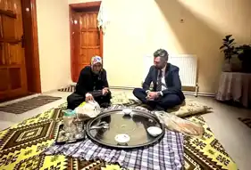 İlhami Yıldız, Yalnız Yaşayan Halime Teyzeyi Ziyaret Etti