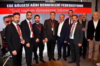 Ege Bölgesi Ağrı Dernekleri Federasyonu'nda Yeni Dönem Başladı