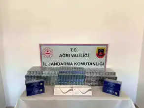 Ağrı'da 3500 Paket Kaçak Sigara! 4 Gözaltı