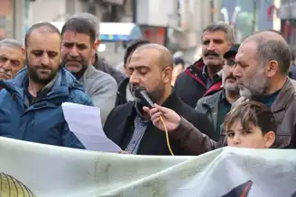 Doğu Anadolu'da Gazze Protestosu