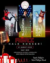 Ağrı'da Büyük Halk Konseri!