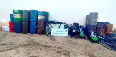 Ağrı'da Kaçak Akaryakıt Baskını: 2 Ton Yakalandı