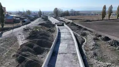Ağrı'da Taşkın Koruma Tesisleri Hizmette!