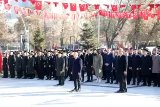 Atatürk'ün Ölüm Yıldönümü Anıldı