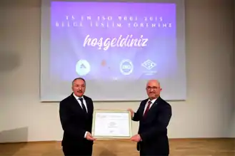 AİÇÜ, TS EN ISO 9001:2015 Belgesini Aldı