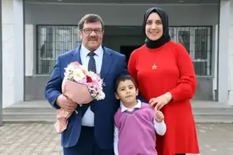 45 Yıllık Öğretmen, Duygusal Veda Etti