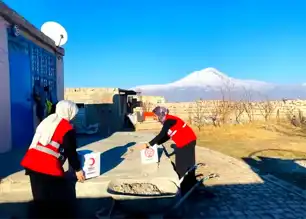Doğubayazıt'ta Kızılay'ın Sıcak Eli