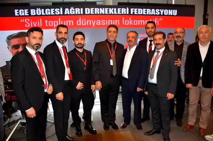Ege Bölgesi Ağrı Dernekleri Federasyonu'nda Yeni Dönem Başladı