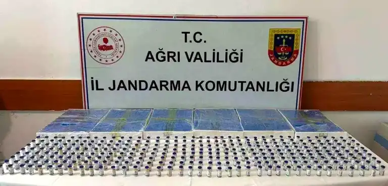 Ağrı'da 15 Milyon TL'lik Kaçak İlaç Operasyonu
