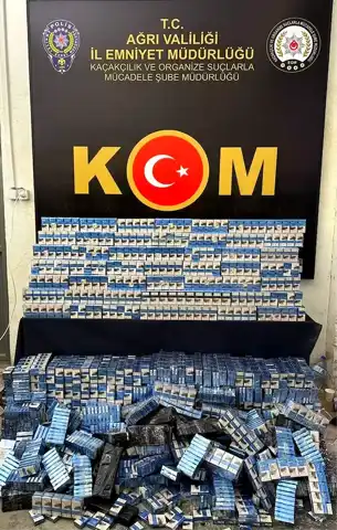 Doğu Anadolu'da Kaçak Sigara Baskını!