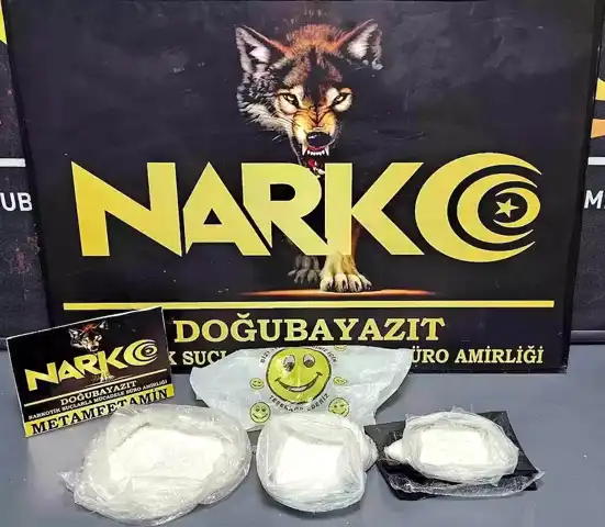 Ağrı'da 1,7 Kilo Metamfetamin Ele Geçirildi