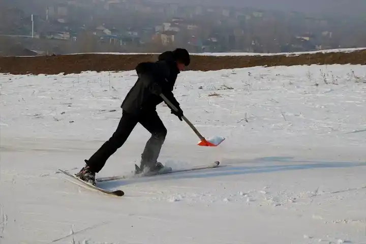 Ağrı Küpkıran'da Kayak Sezonu Başladı!