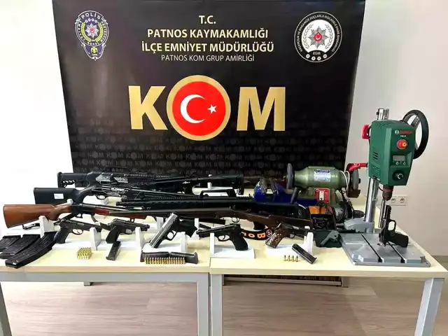 Patnos'ta Büyük Silah Operasyonu: 16 Gözaltı